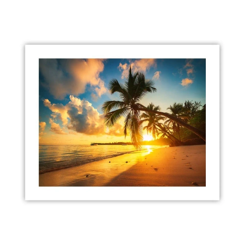 Poster - Caribische droom - 50x40 cm