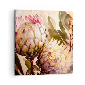 Schilderen op canvas - Teeder omarmd - 50x50 cm