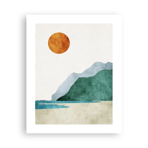 Poster - Landschap zoals het hoort te zijn - 40x50 cm