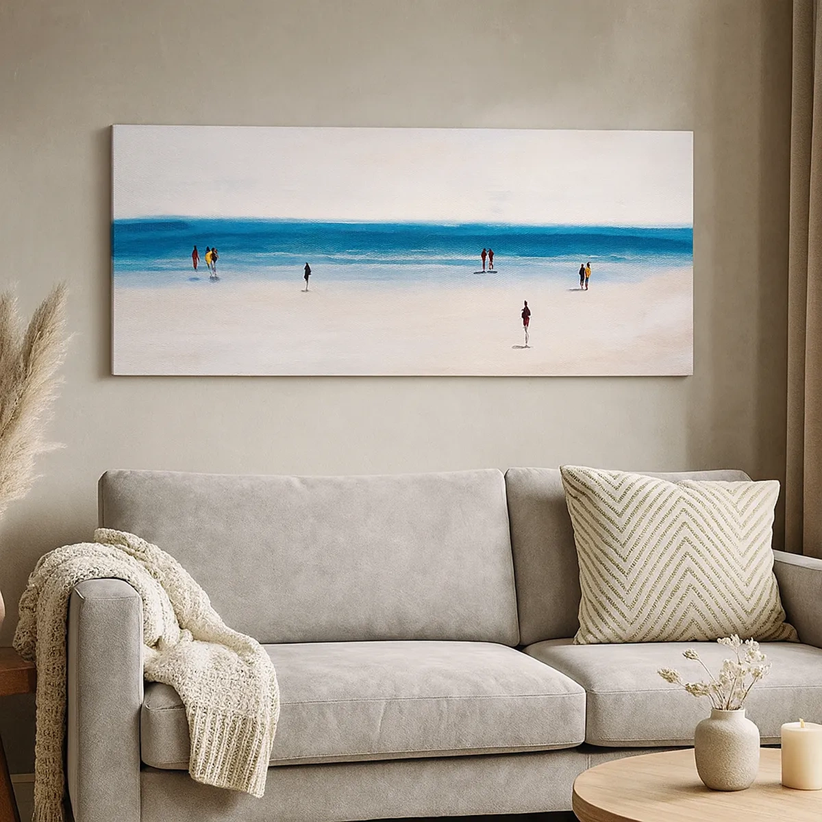 Schilderen op canvas - Een natuurlijke behoefte - 30x30 cm