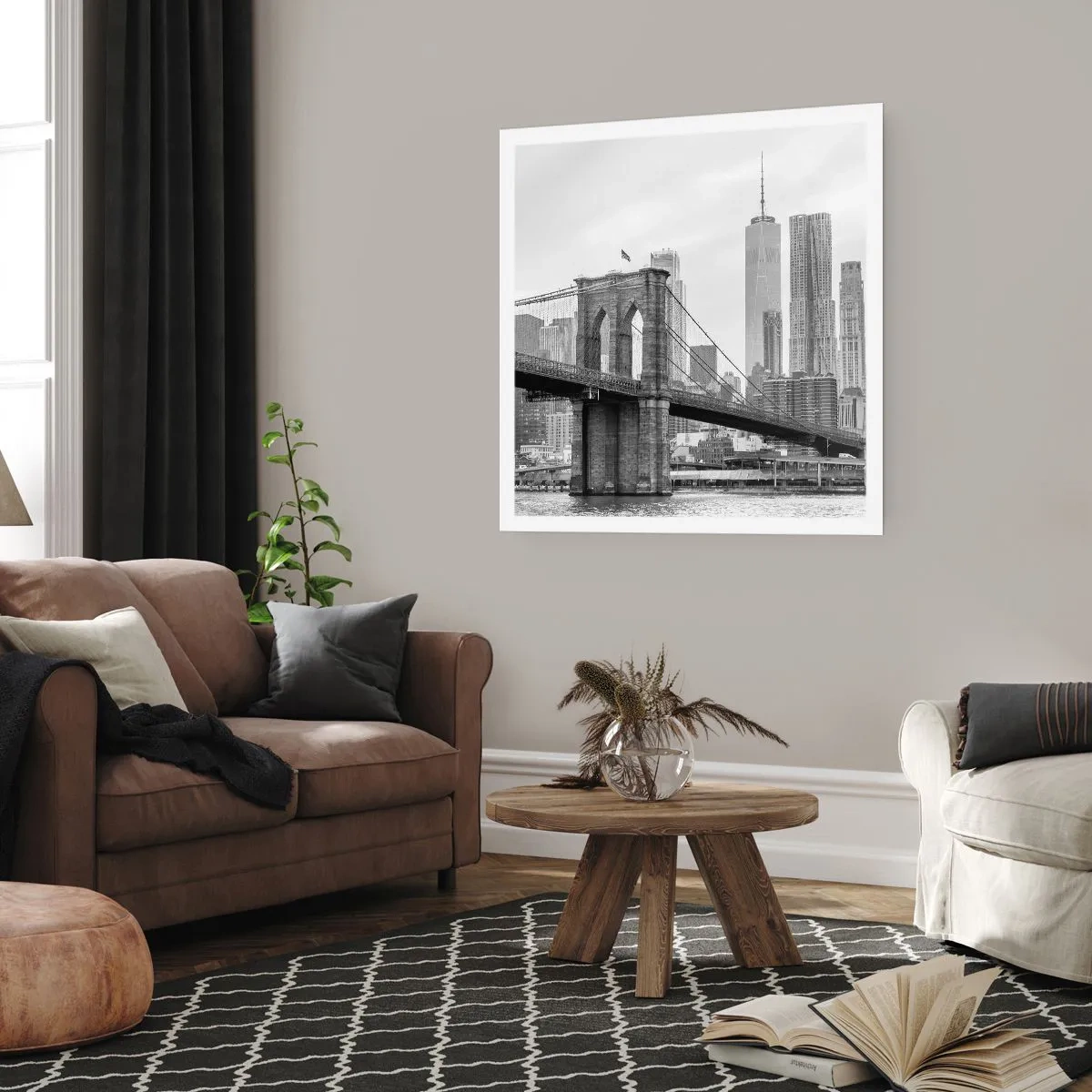 Poster - New Yorkse sfeer - 30x30 cm