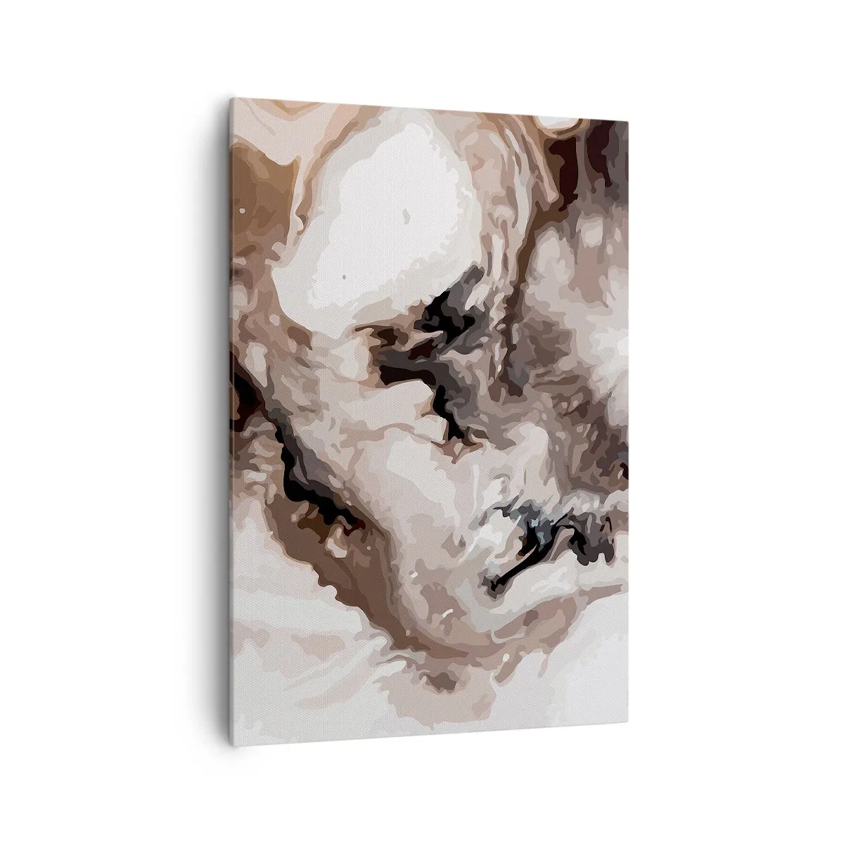 Schilderen op canvas - De geboorte van een sterrenstelsel - 70x100 cm