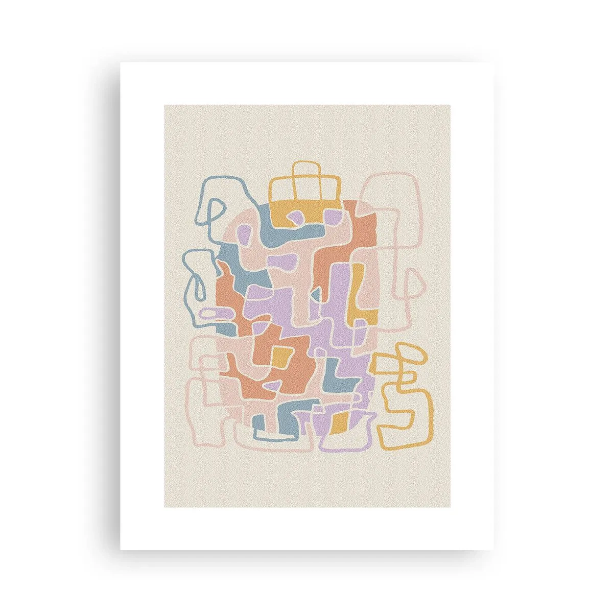 Poster - Labyrint – een vreugdevol avontuur - 30x40 cm