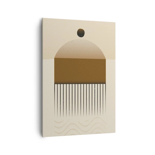 Schilderen op canvas - verschillende staten - 70x100 cm