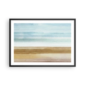 Poster in een zwarte lijst - Troost - 70x50 cm