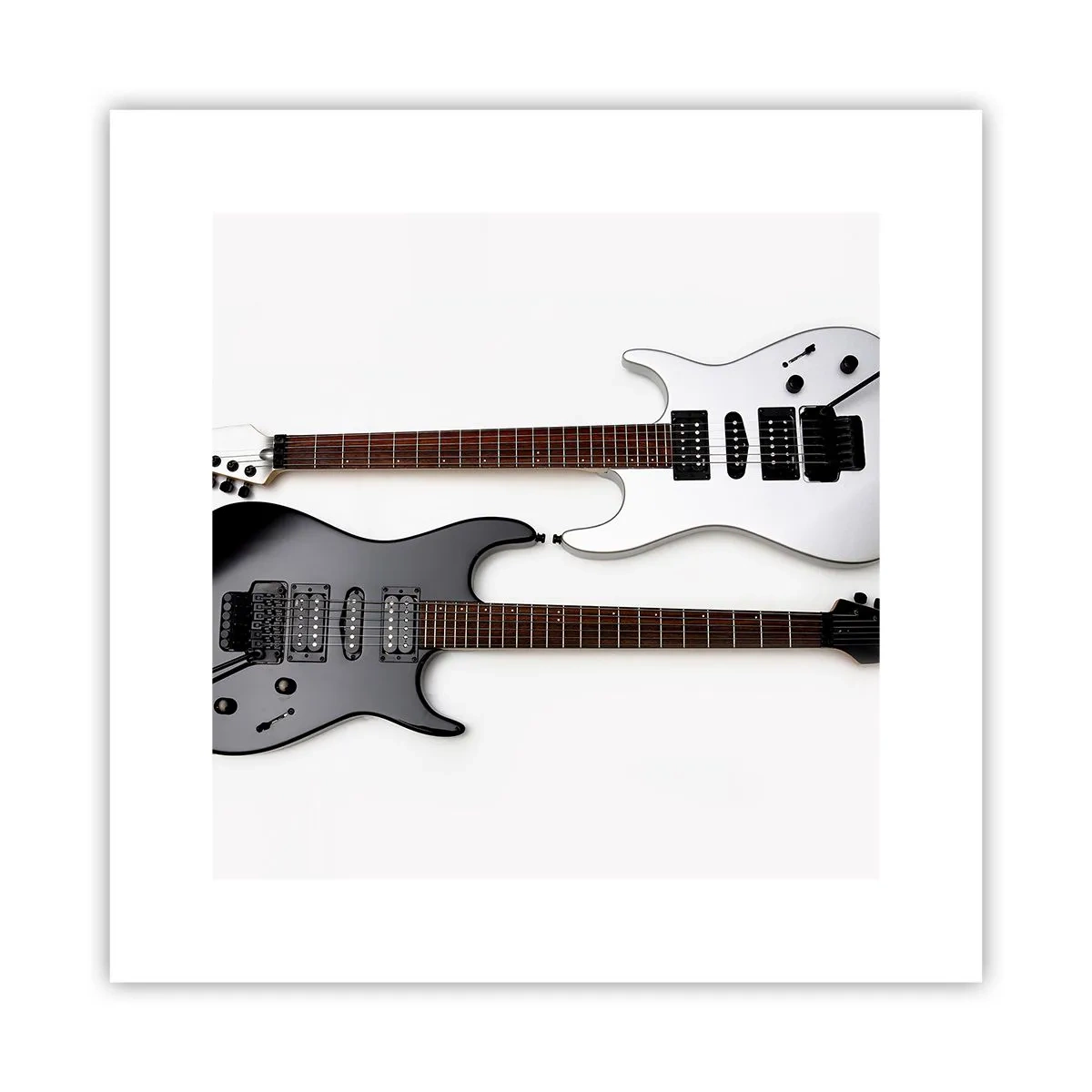 Poster - Harmonie van vormen - 30x30 cm