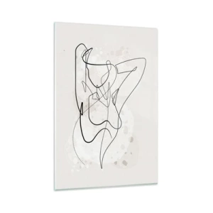 Schilderen op glas - De kunst van het verleiden - 80x120 cm