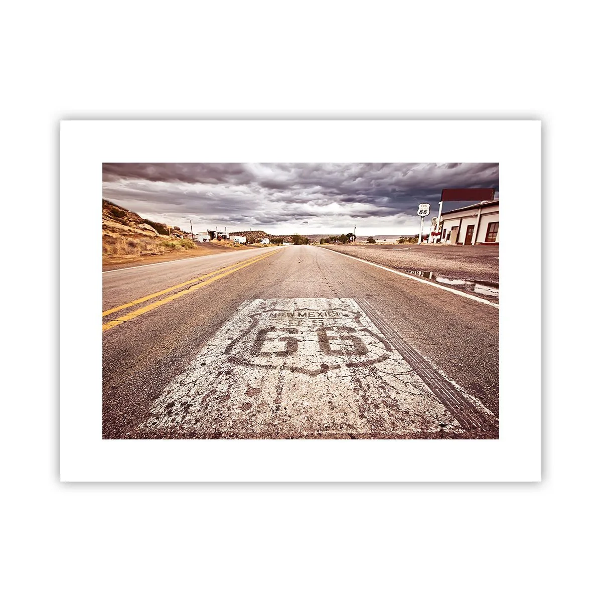 Poster - Mother Road - een Amerikaanse legende - 40x30 cm