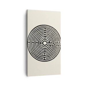 Schilderen op canvas - Mysterieuze orde - 45x80 cm