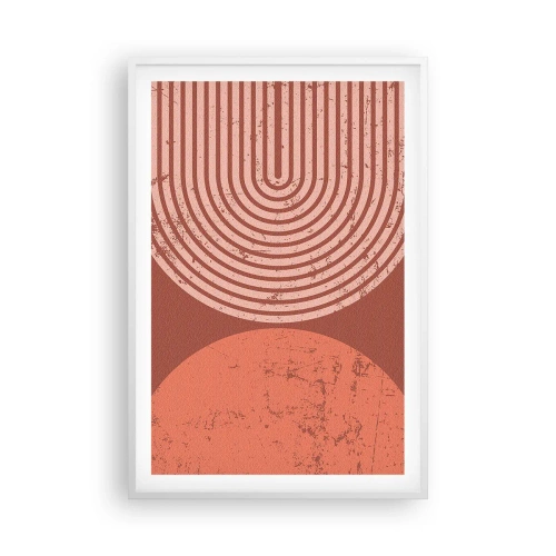 Poster in een witte lijst - Een nauwe band - 61x91 cm