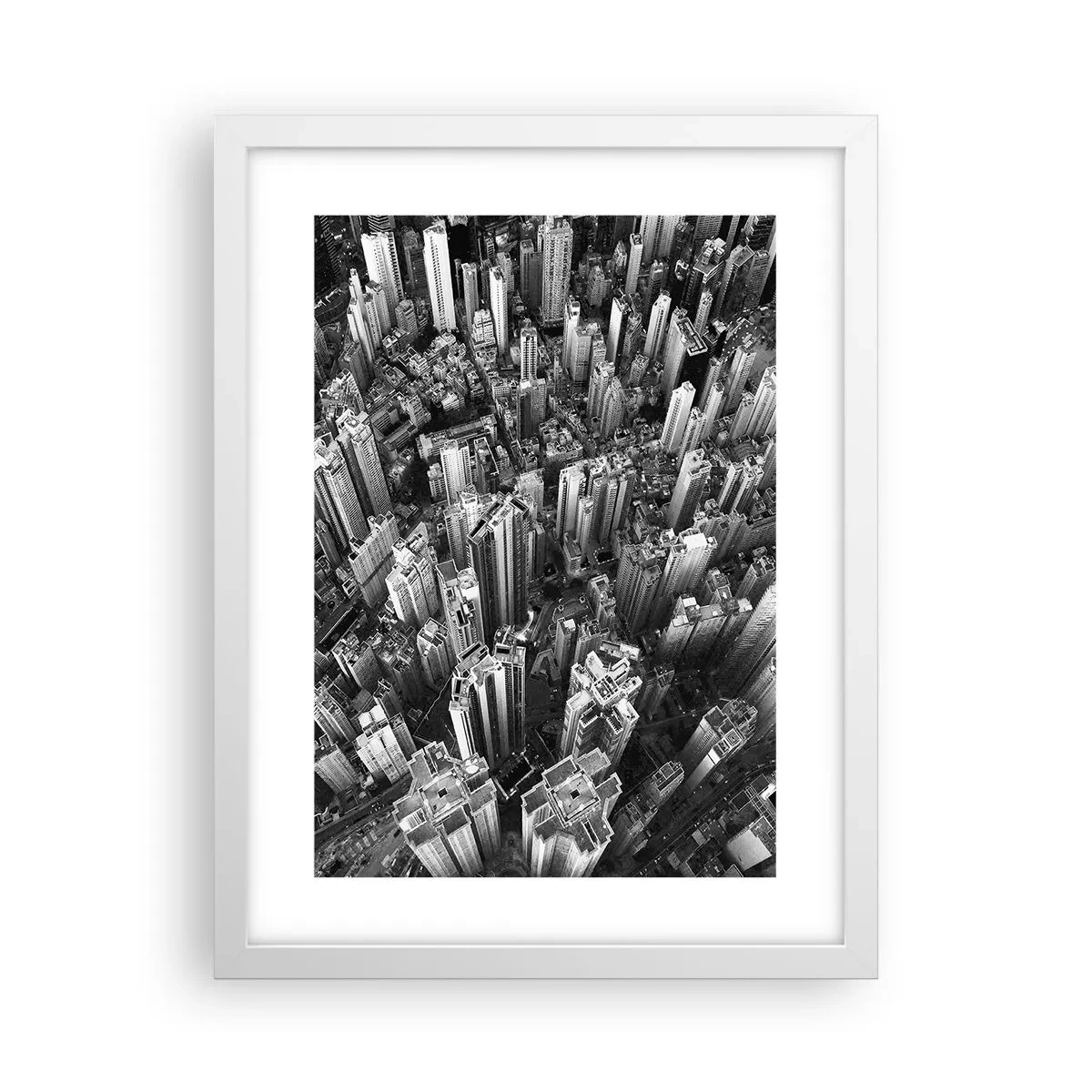 Poster in een witte lijst - Nog steeds hoger en hoger - 30x40 cm