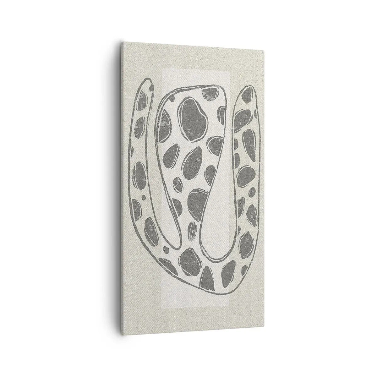 Schilderen op canvas - Een vreemd wezen - 55x100 cm