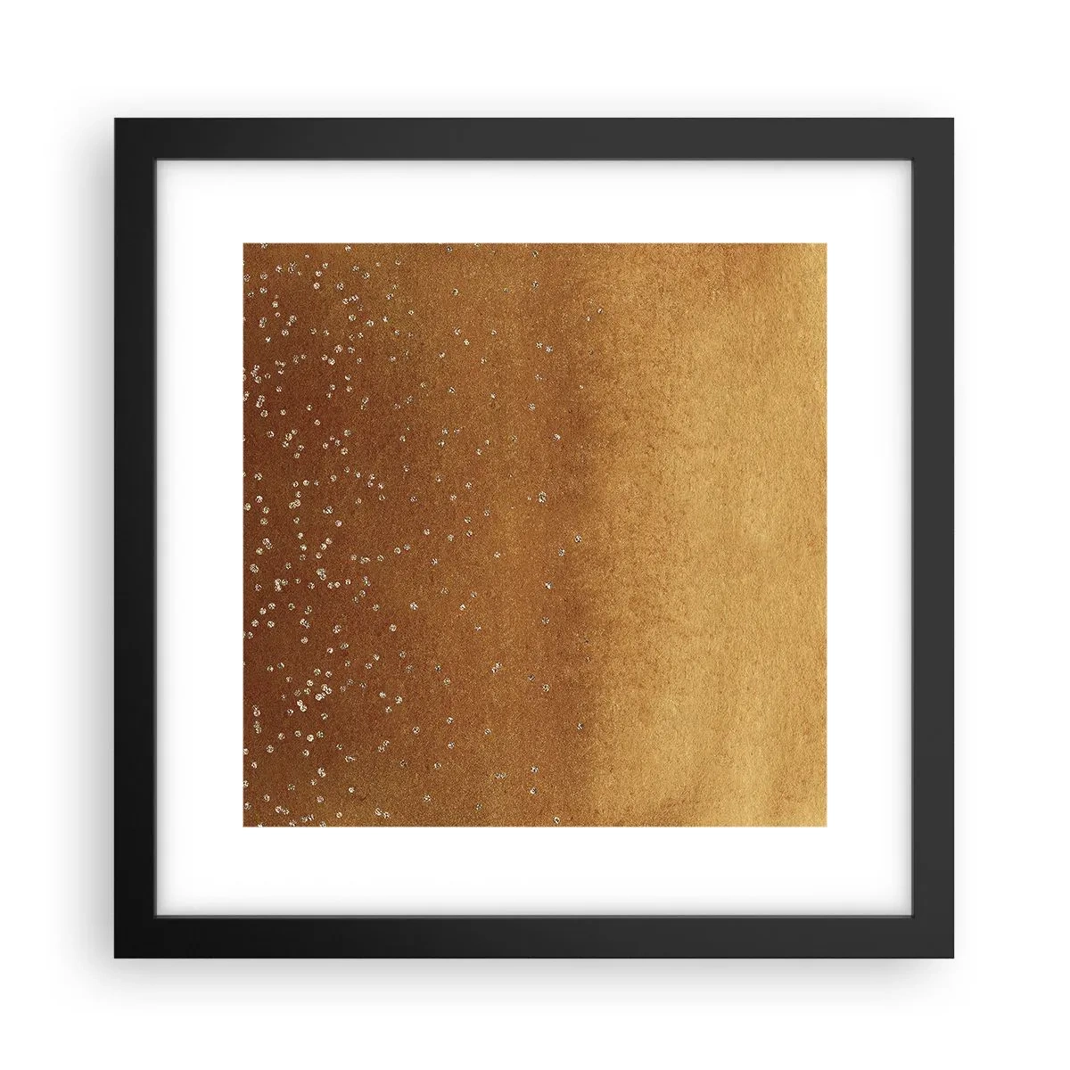 Poster in een zwarte lijst - De geboorte van het licht - 30x30 cm