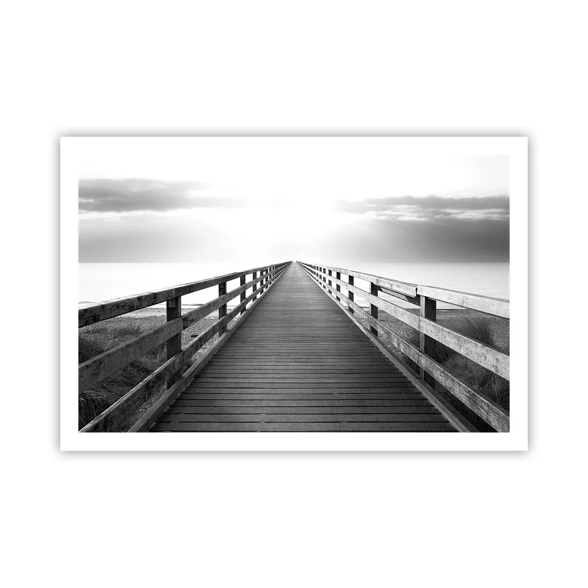 Poster - In de verte ... - 91x61 cm
