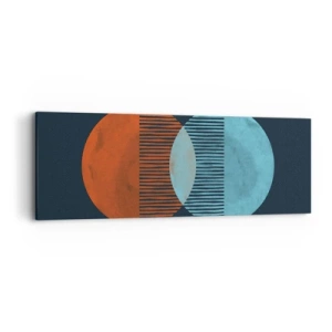 Schilderen op canvas - Astronomische fantasie - 90x30 cm