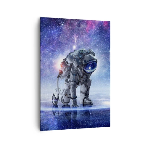 Schilderen op canvas - De sterrenhemel boven mij - 70x100 cm