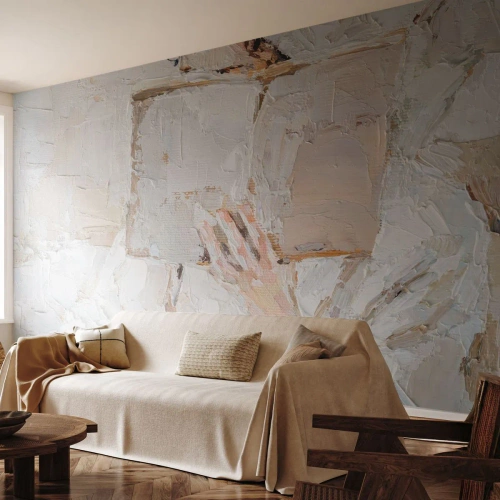 Fotobehang Premium Canvas - In een andere wereld - Deel, Boek, Minimalisme - 350x256 cm