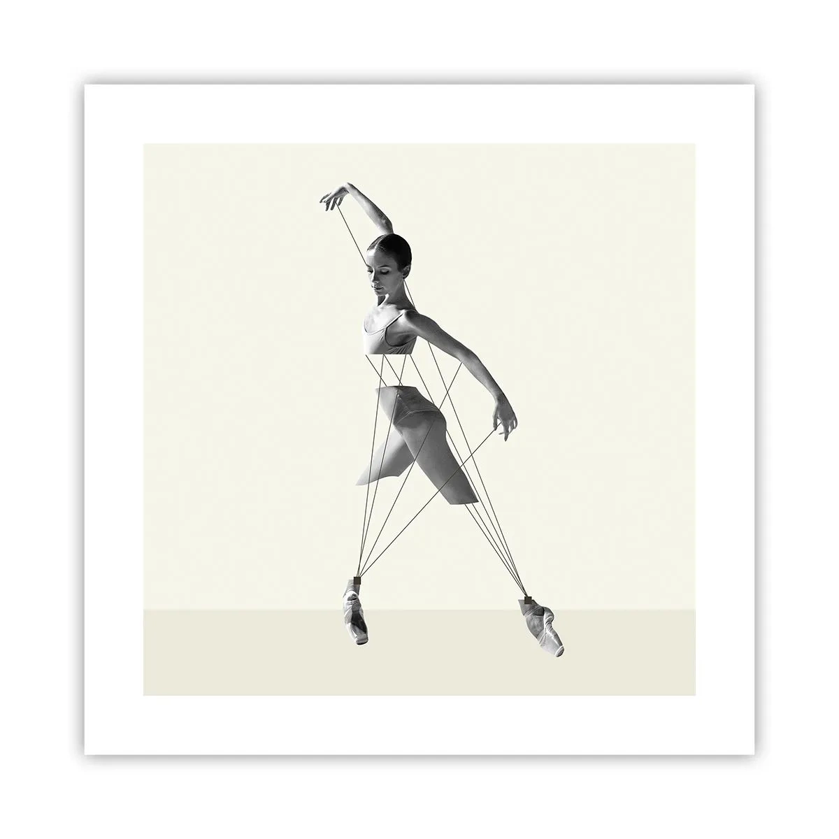 Poster - In het theater van de wereld - 40x40 cm