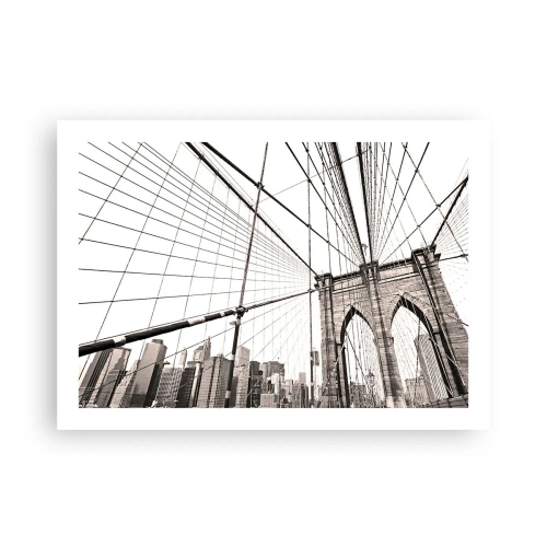 Poster - Kathedraal van New York - 70x50 cm