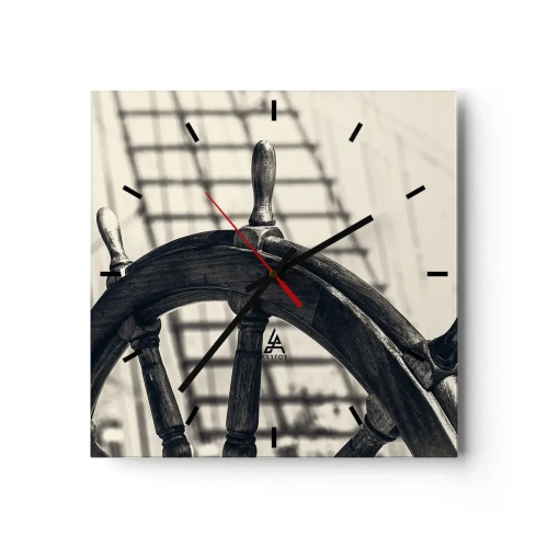 Wandklok - Klok - Zeeverhalen - 30x30 cm