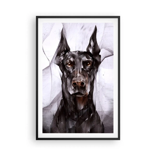 Poster in een zwarte lijst - Hooggeboren - 61x91 cm