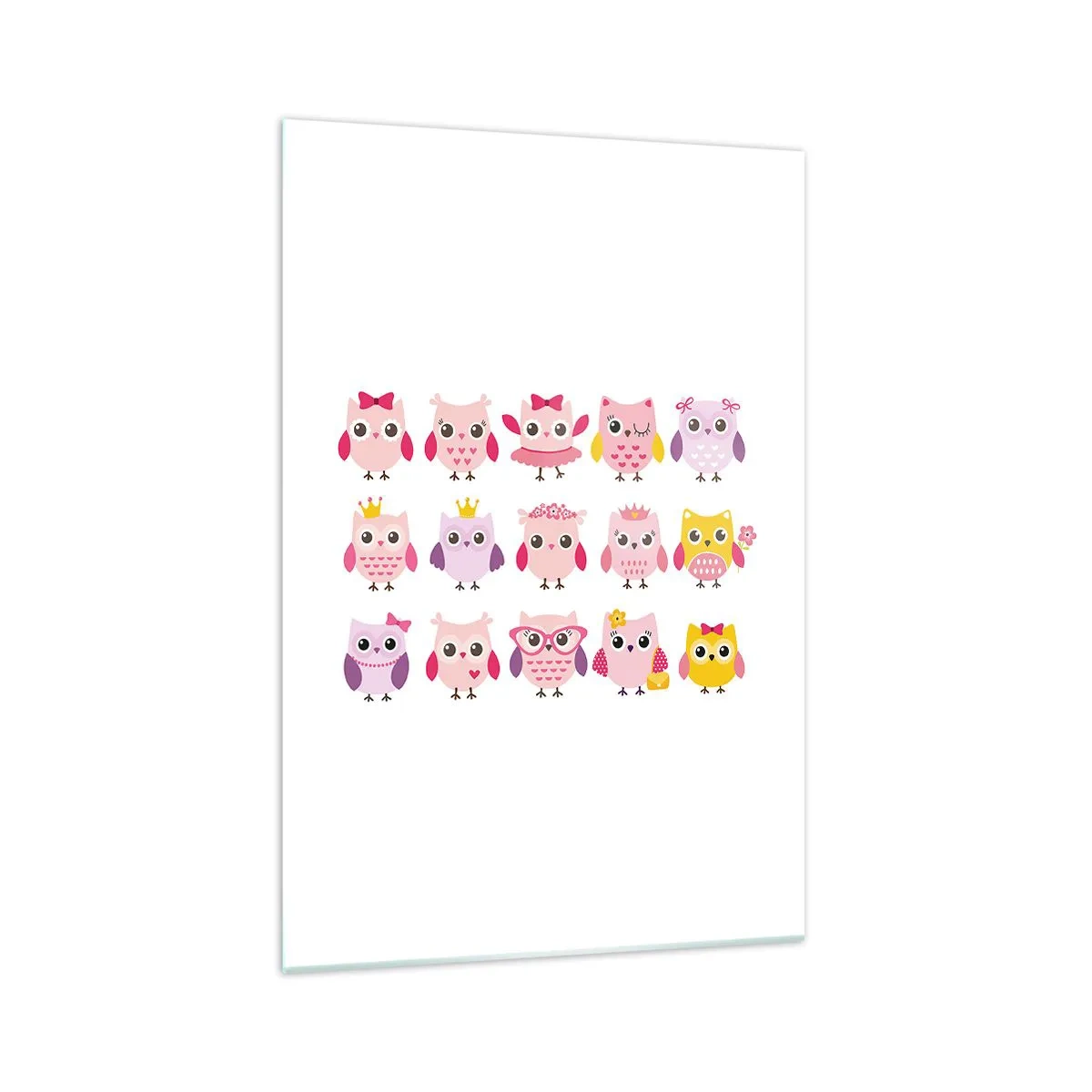 Schilderen op glas - De ene is zoeter dan de andere - 70x100 cm