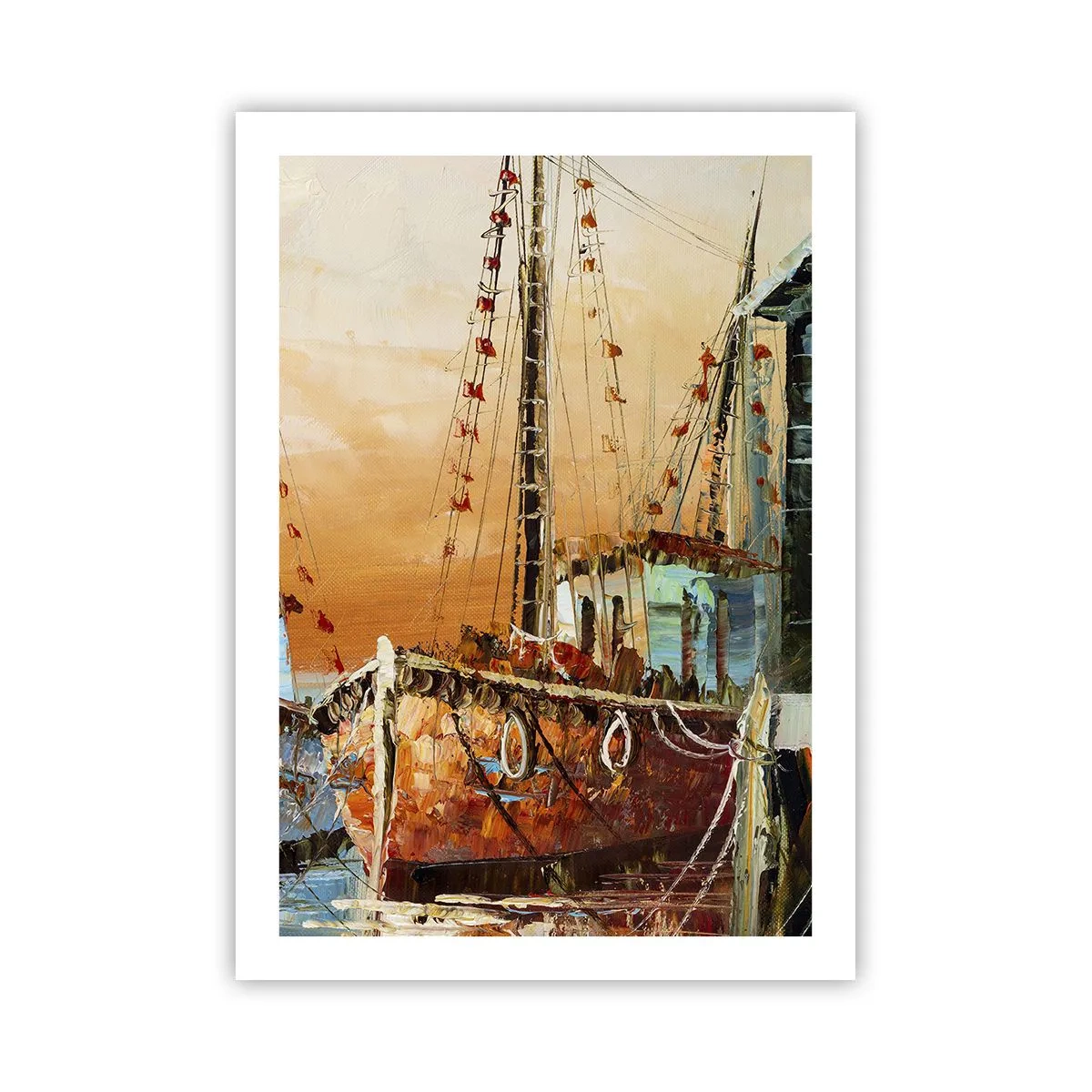 Poster - Een vreedzame terugkeer - 50x70 cm