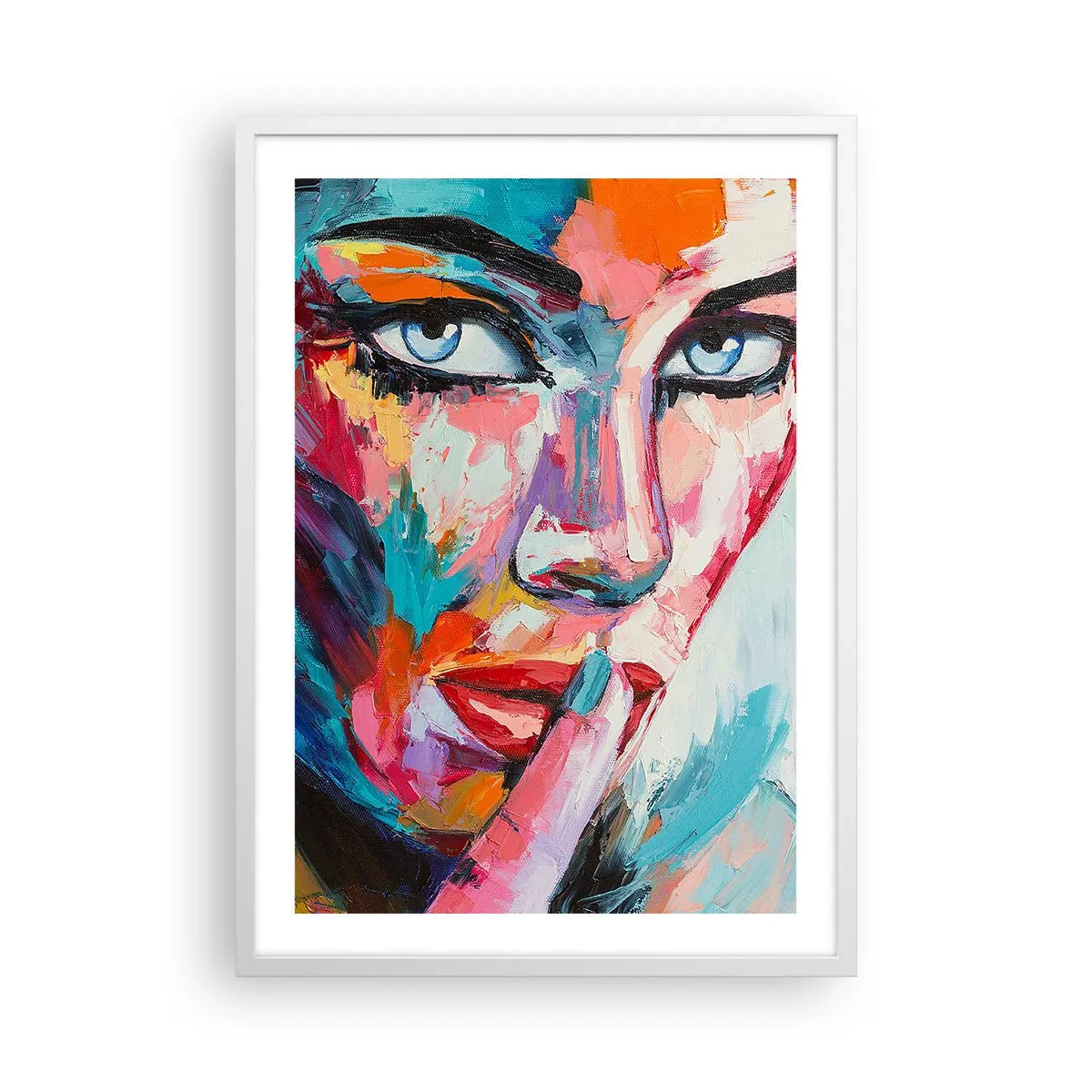 Poster in een witte lijst - Ons eerste geheim - 50x70 cm