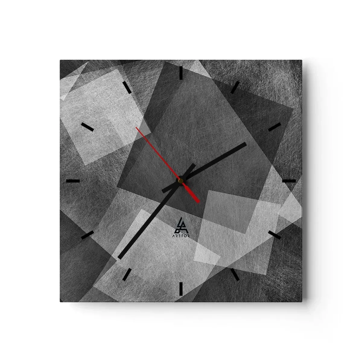 Wandklok - Klok - Het eeuwige symbool van duurzaamheid en orde - 40x40 cm