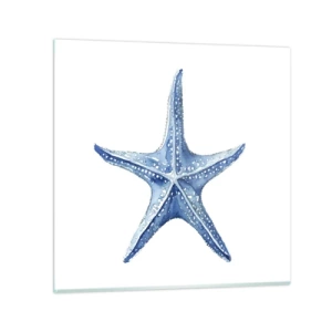 Schilderen op glas - Ster van de zee - 30x30 cm