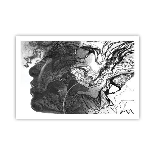 Poster - Verstrikt in dromen - 91x61 cm