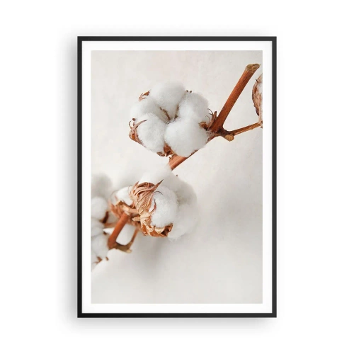 Poster in een zwarte lijst - Gewoon een knuffel - 70x100 cm