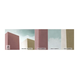 Fotobehang Monster Premium Sand - De geometrie van een zonnige zomer - Gebouwen, Architectuur, Driedimensionaal - 100x30 cm