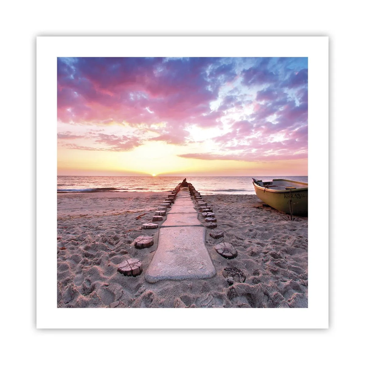Poster - Een moment van diepe ervaring - 50x50 cm