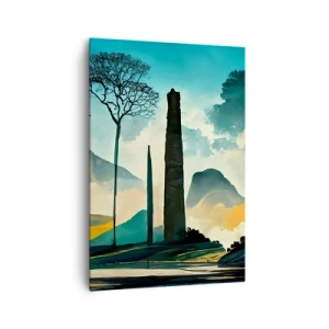Schilderen op canvas - Nog hoger en hoger - 70x100 cm