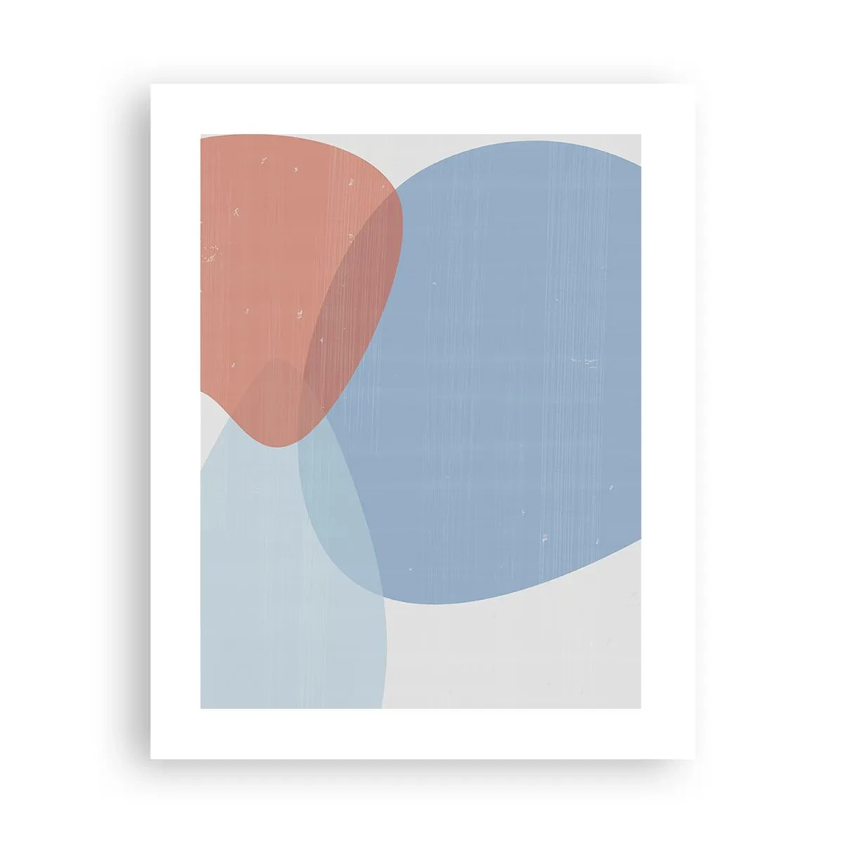 Poster - Pastelkleurige relaties - 40x50 cm