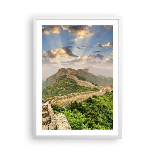 Poster in een witte lijst - Eeuwige grootheid - 50x70 cm