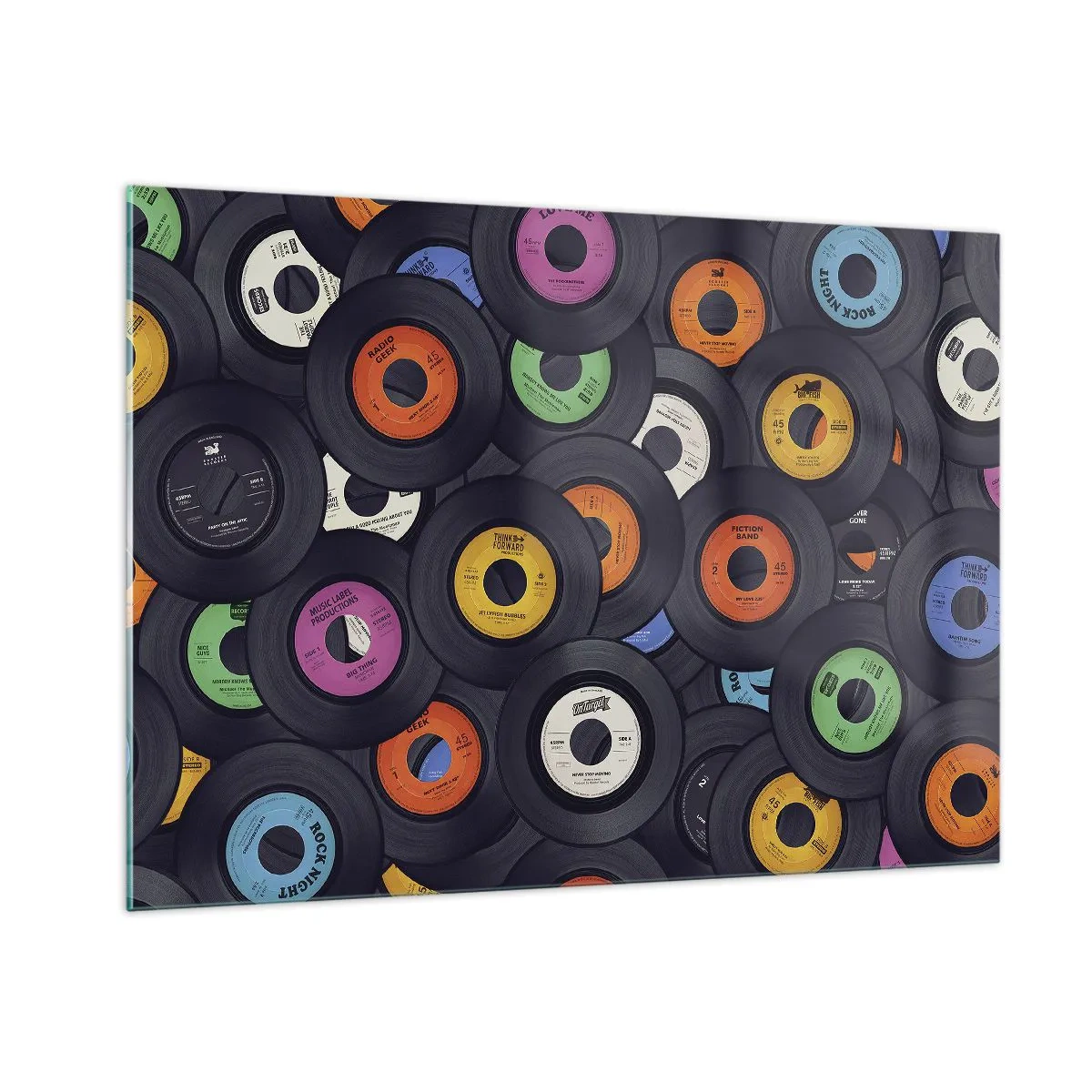 Schilderen op glas - De kleuren van de klassiekers - 100x70 cm