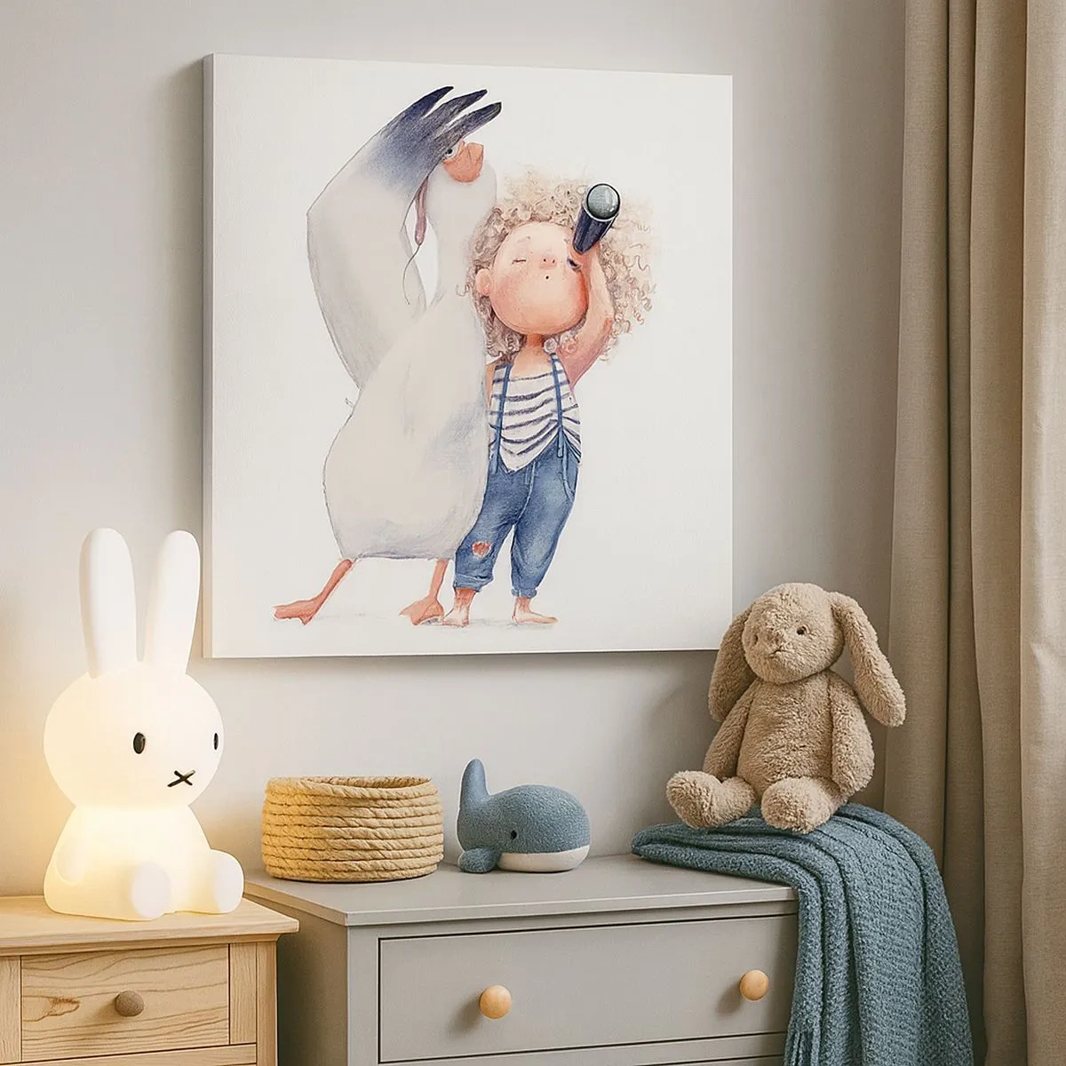 Schilderen op canvas - Een geweldige reisroute - 30x30 cm