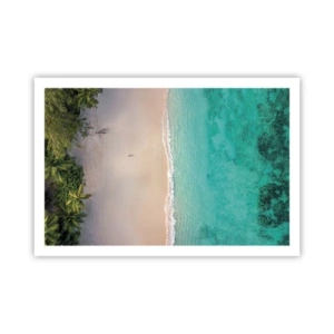 Poster - Paradijsstrand - 91x61 cm