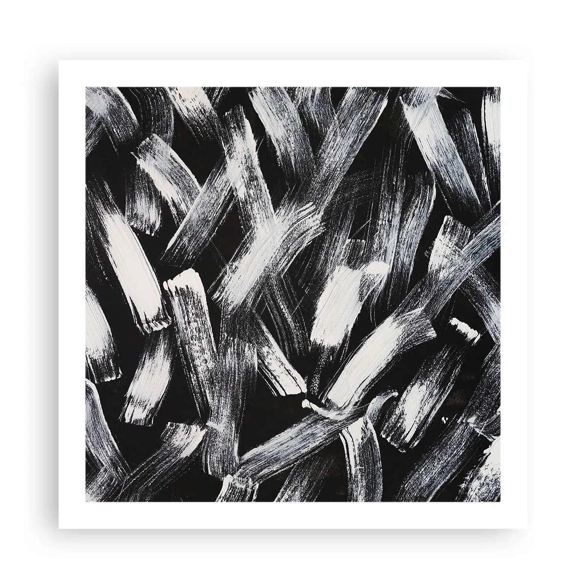 Poster - Abstractie in de industriële spirit - 60x60 cm