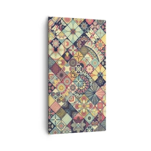 Schilderen op canvas - Marokkaanse sfeer - 55x100 cm