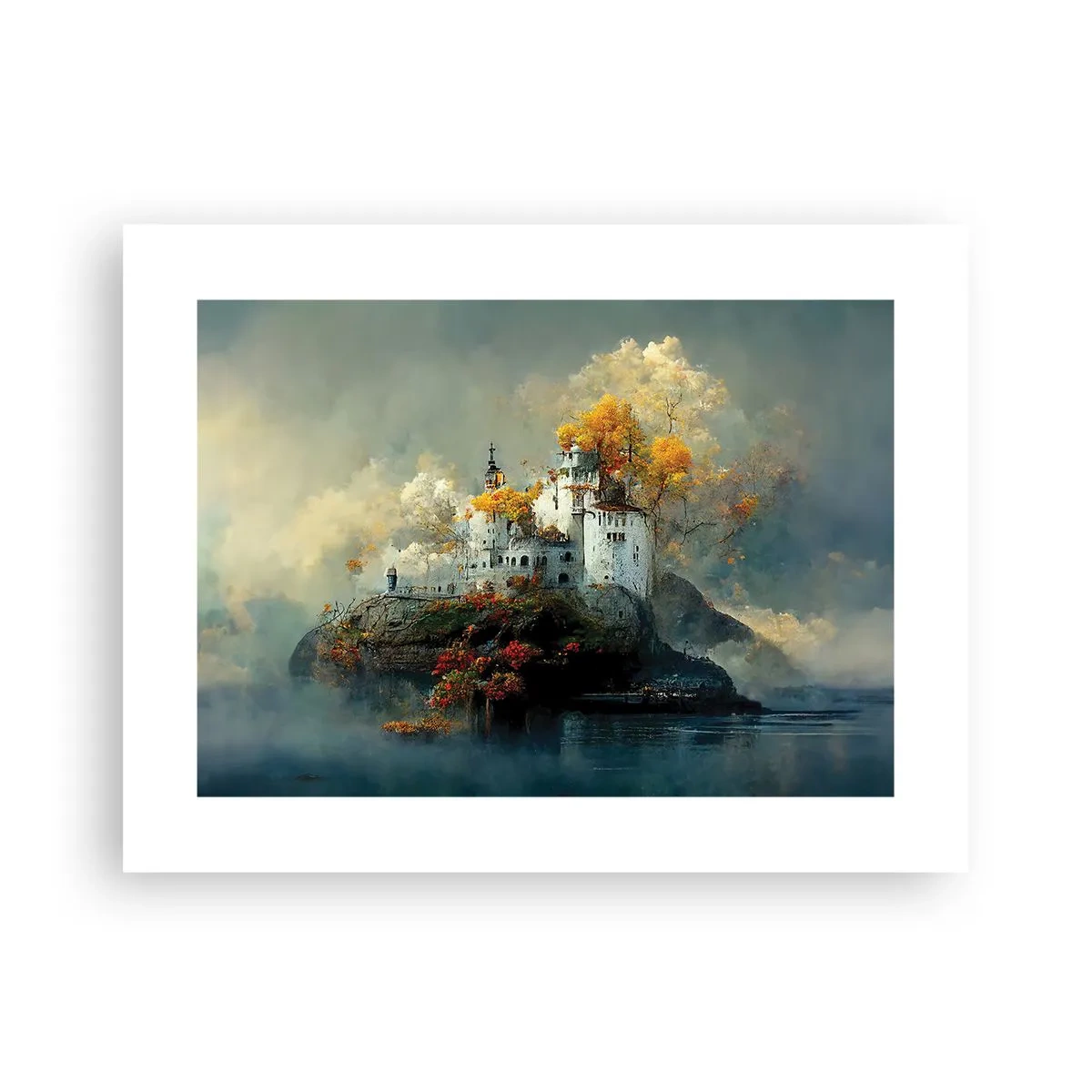 Poster - Het begin van een romantisch verhaal - 40x30 cm