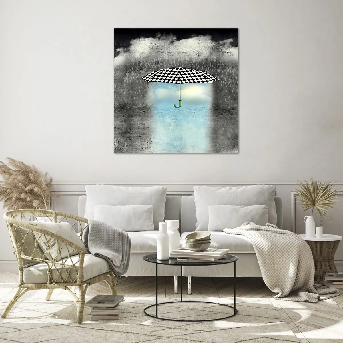 Schilderen op glas - Toch mogelijk - 40x40 cm