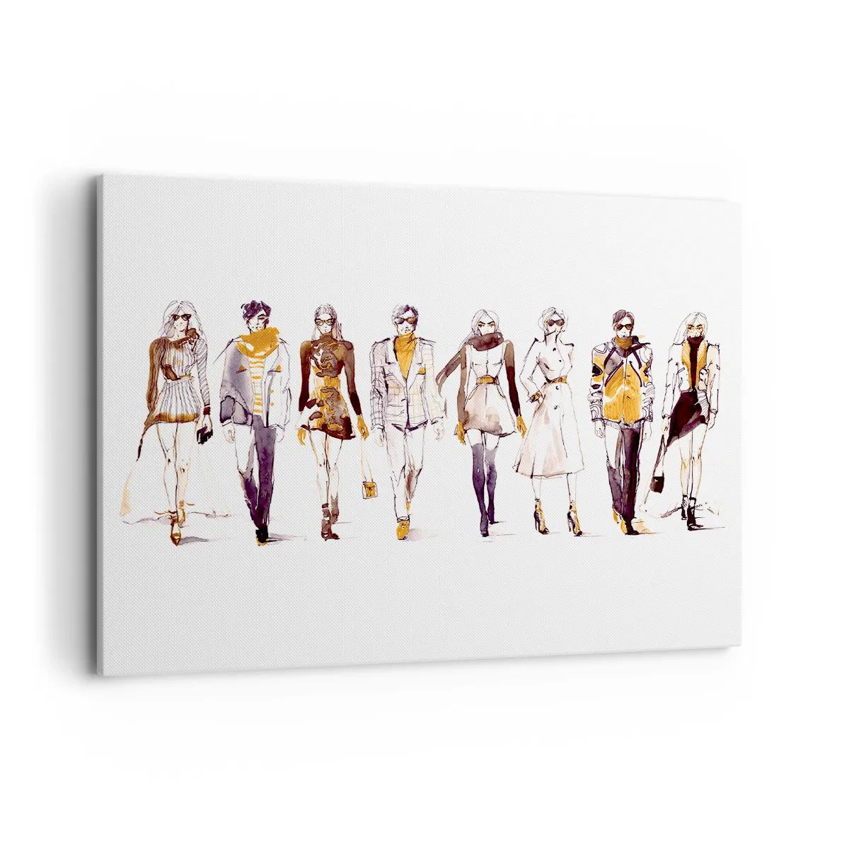 Schilderen op canvas - Casual chic, casual elegantie - 100x70 cm