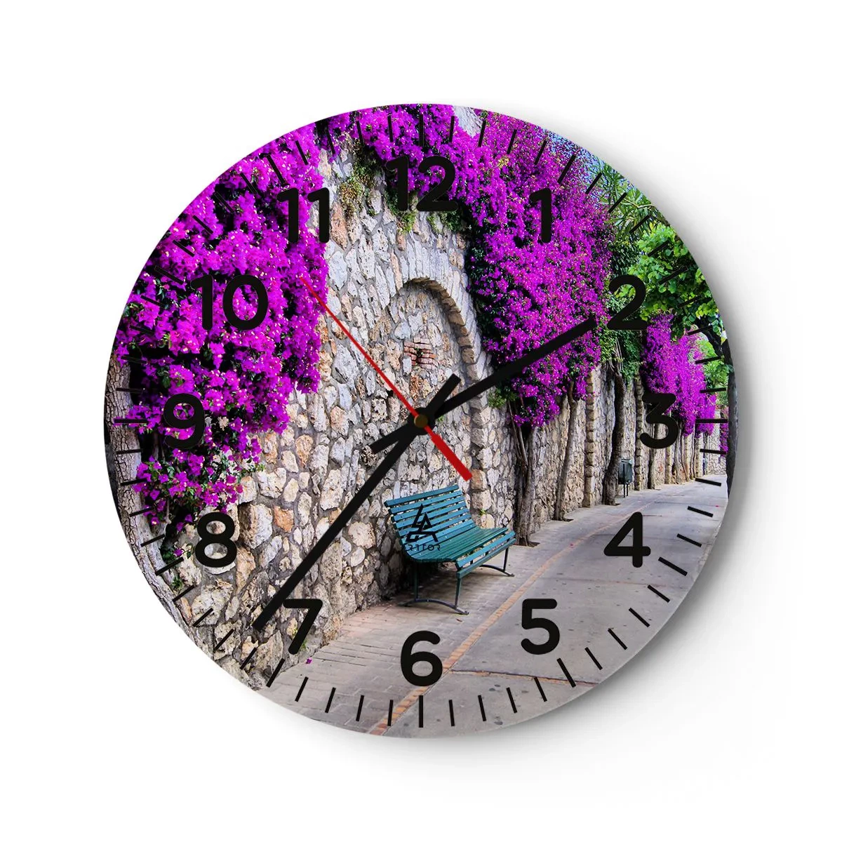 Wandklok - Klok - Laten we elkaar zo snel mogelijk ontmoeten - 30x30 cm