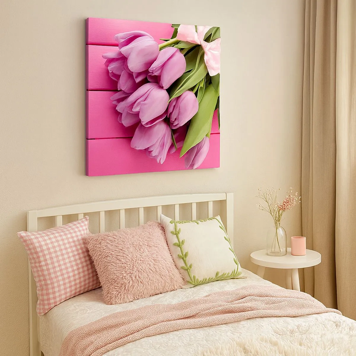 Schilderen op canvas - Enkel voor jou - 30x30 cm