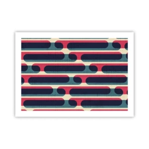 Poster - In de diepte en vooruit - 70x50 cm