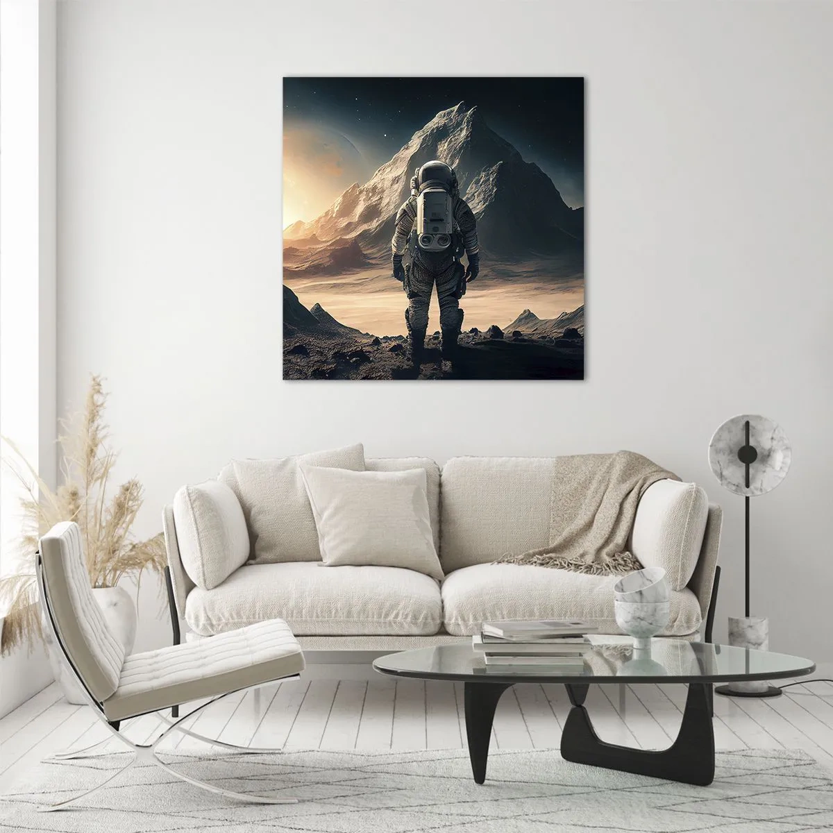 Schilderen op glas - Nieuwe uitdaging - 60x60 cm