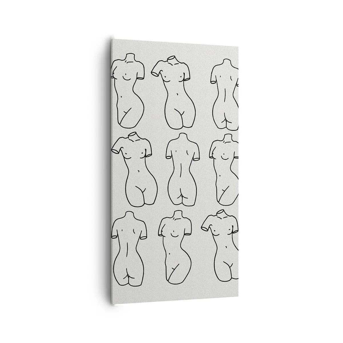 Schilderen op canvas - Alleen Venus - 65x120 cm